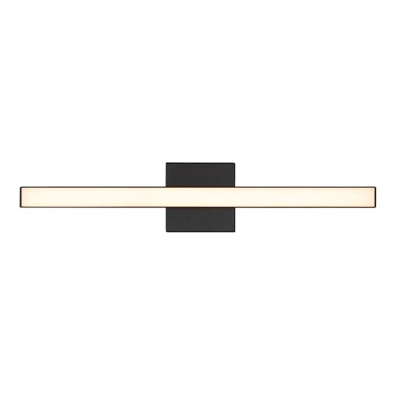 Craftmade Trim 1 Light 24" LED Vanity, Black/Frost Acrylic