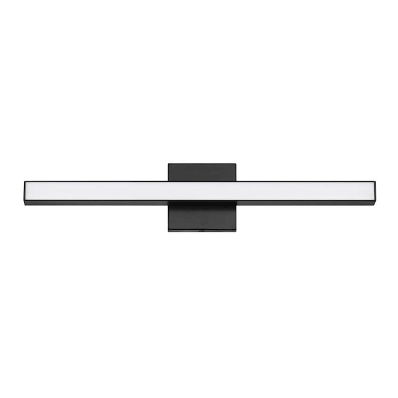Craftmade Trim 1 Light 24" LED Vanity, Black/Frost Acrylic