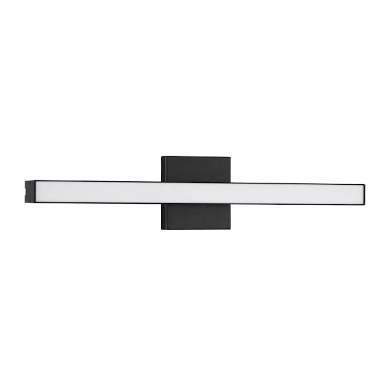 Craftmade Trim 1 Light 24" LED Vanity, Black/Frost Acrylic