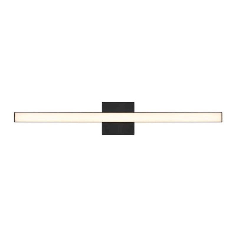 Craftmade Trim 1 Light 30" LED Vanity, Black/Frost Acrylic