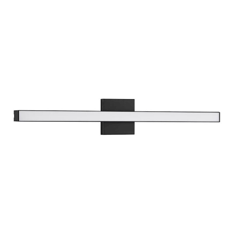 Craftmade Trim 1 Light 30" LED Vanity, Black/Frost Acrylic