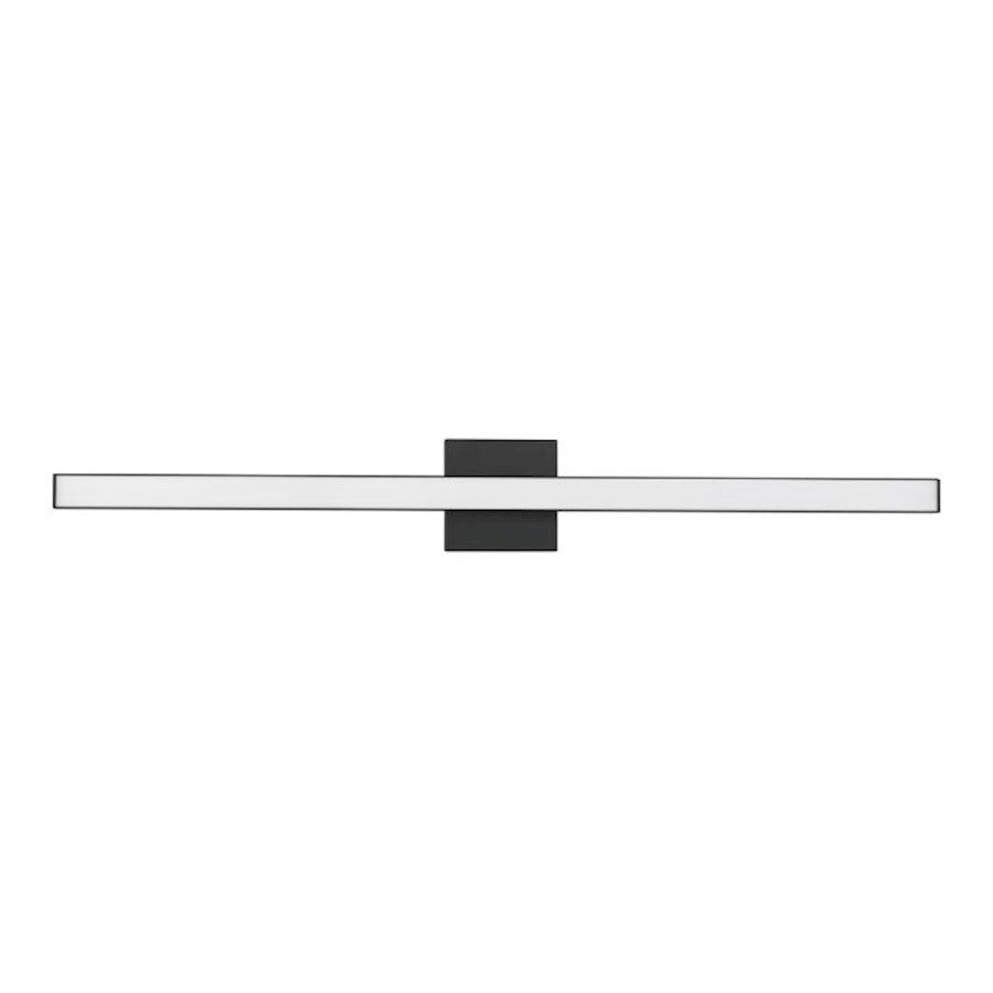 Craftmade Trim 1 Light 36" LED Vanity, Black/Frost Acrylic - 10136FB-LED