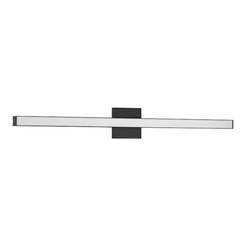 Craftmade Trim 1 Light 36" LED Vanity, Black/Frost Acrylic