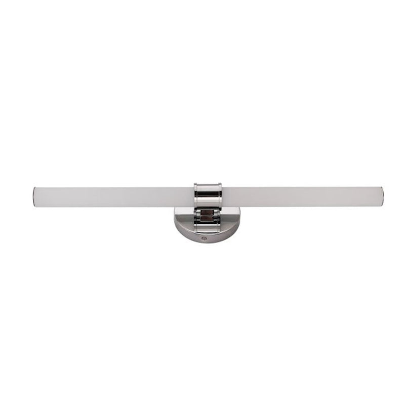 Craftmade Alina 1 Light LED Vanity, Chrome/White Opal