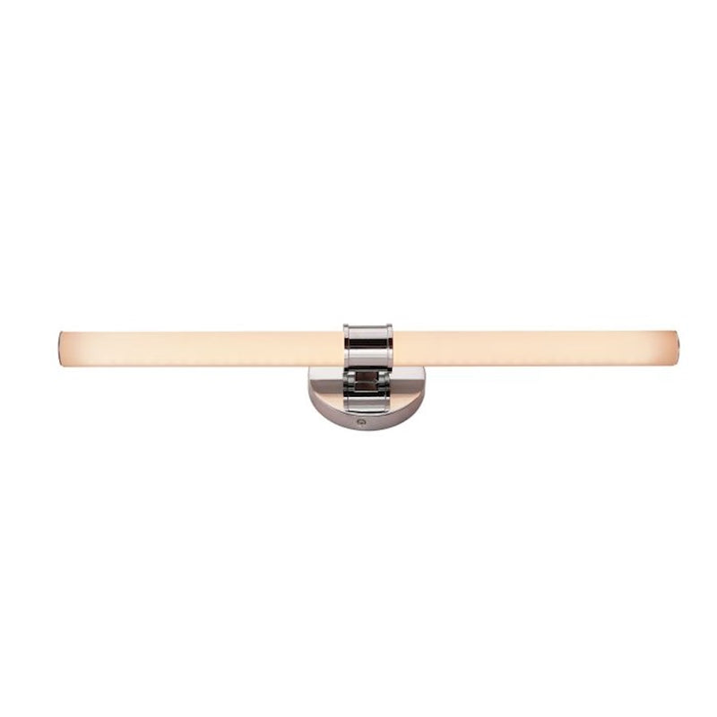 Craftmade Alina 1 Light LED Vanity, Chrome/White Opal