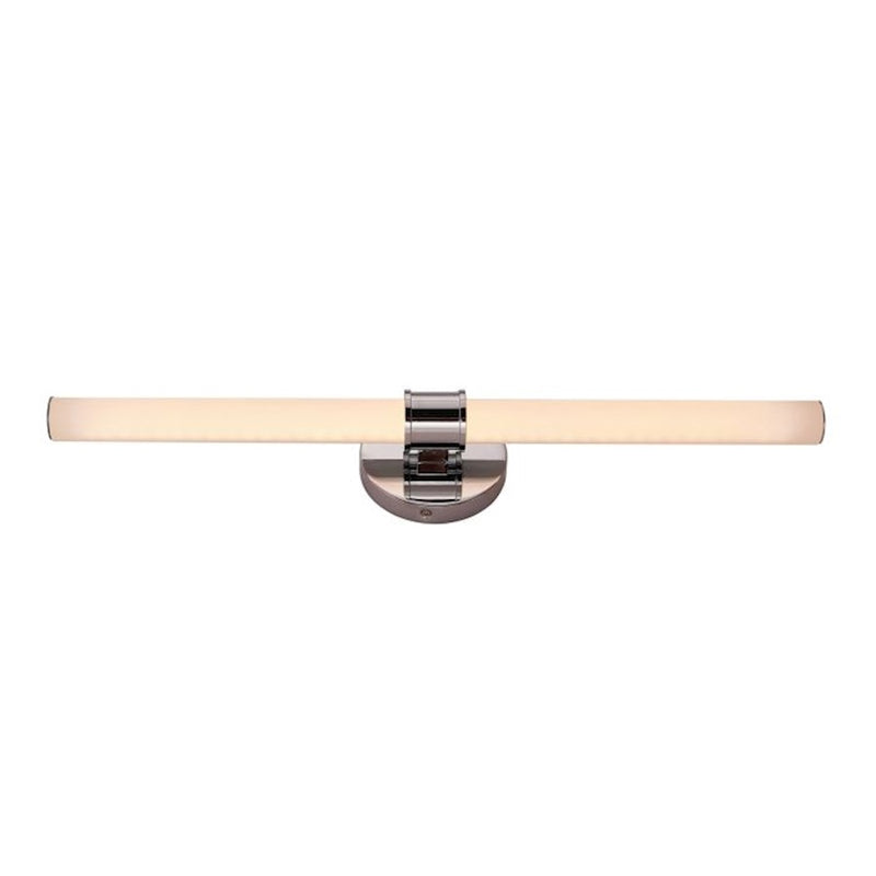 Craftmade Alina 1 Light LED Vanity, Chrome/White Opal