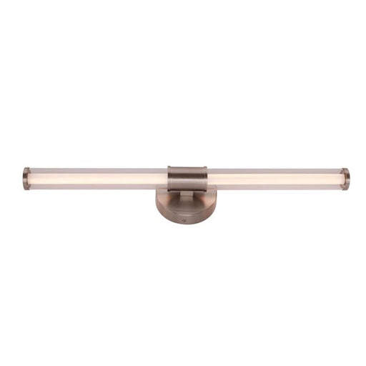 Craftmade Contrast 1 Light LED Vanity, Nickel/Clear/Frosted - 20224BNK-LED