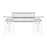 Craftmade Clark 2 Light Vanity, Chrome/Clear - 20417CH2