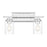 Craftmade Clark 2 Light Vanity, Chrome/Clear