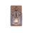 Craftmade Andie 1 Light Wall Sconce, Satin Brass/Clear
