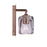 Craftmade Andie 1 Light Wall Sconce, Satin Brass/Clear