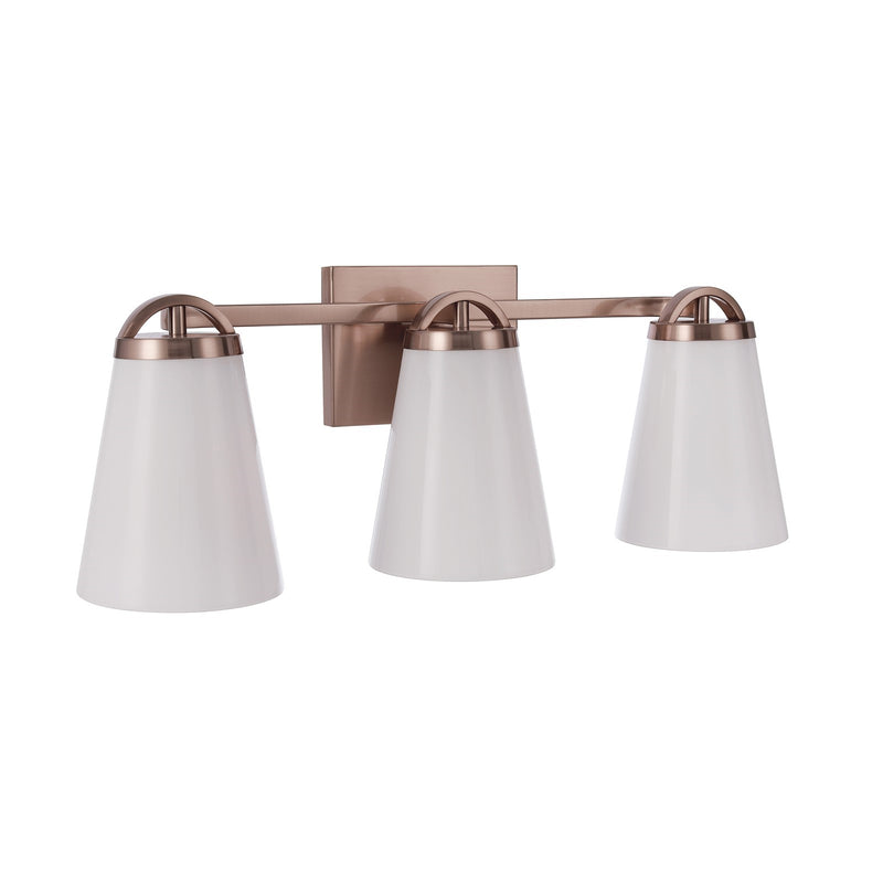 Craftmade Zane 3 Lt Vanity, Premium Bronze