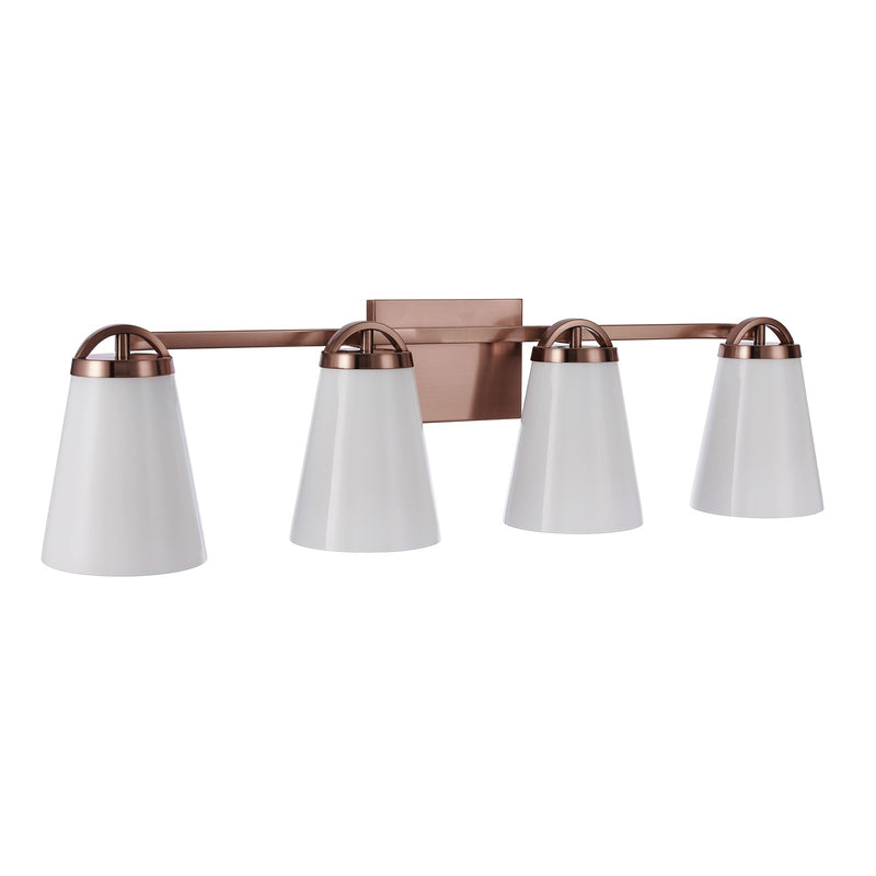 Craftmade Zane 4 Lt Vanity, Premium Bronze