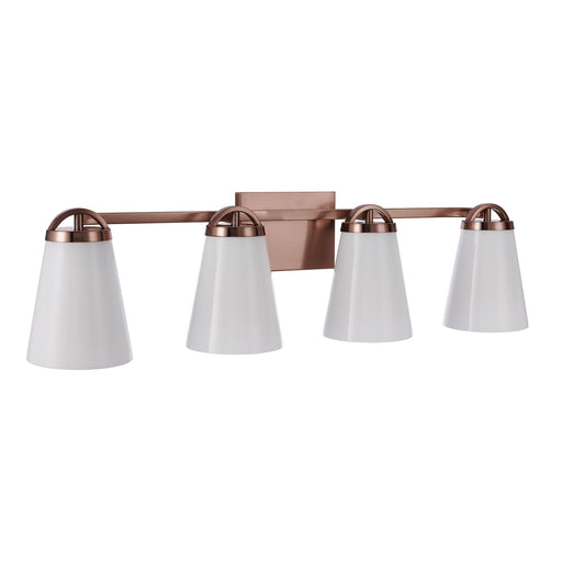 Craftmade Zane 4 Lt Vanity, Premium Bronze