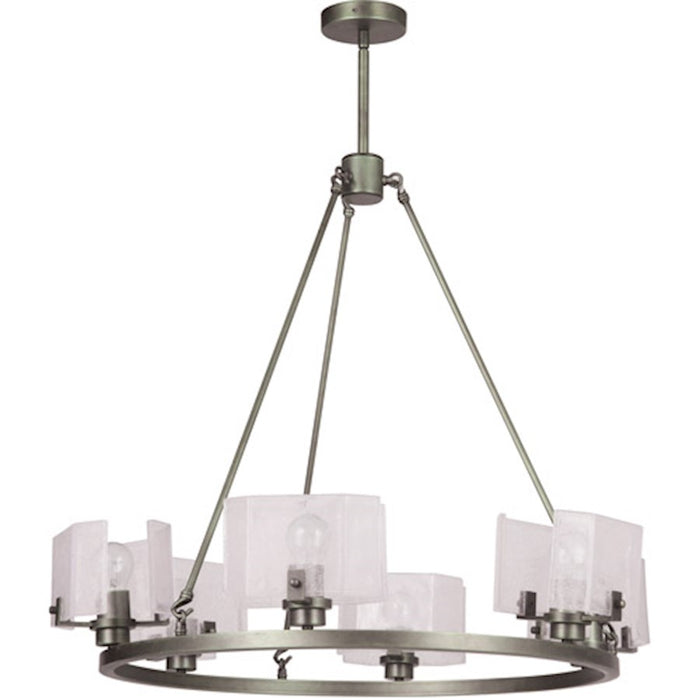 Craftmade Trouvaille 6 Light Chandelier Polished Nickel