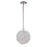 Craftmade Roxx 1 Light Pendant, Chrome
