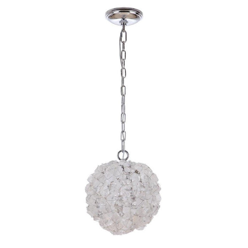 Craftmade Roxx 1 Light Pendant, Chrome