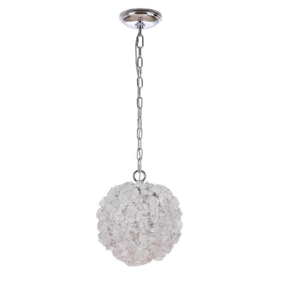 Craftmade Roxx 1 Light Pendant, Chrome