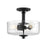 Craftmade Dardyn 3 Light Convertible Semi Flush Pendant