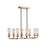 Craftmade Randolph 8 Light Island, Black