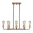 Craftmade Randolph 8 Light Island, Black