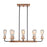Craftmade Randolph 8 Light Island, Black