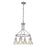 Craftmade State House 4 Light Chandelier Nickel Clear Glass