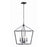 Craftmade Flynt 4 Light Foyer, Flat Black