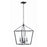 Craftmade Flynt 4 Light Foyer, Flat Black
