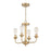 Craftmade Bridgestone 4 Light Convertible Semi Flush