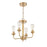 Craftmade Bridgestone 4 Light Convertible Semi Flush