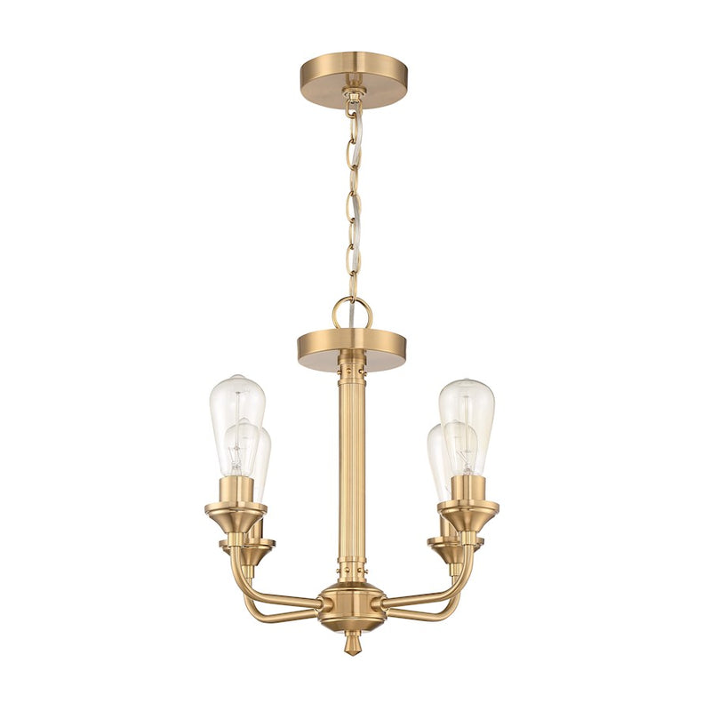 Craftmade Bridgestone 4 Light Convertible Semi Flush