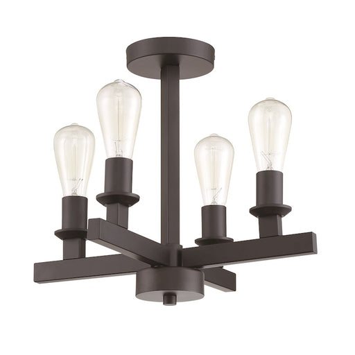 Craftmade Chicago 4 Light Convertible Semi Flush