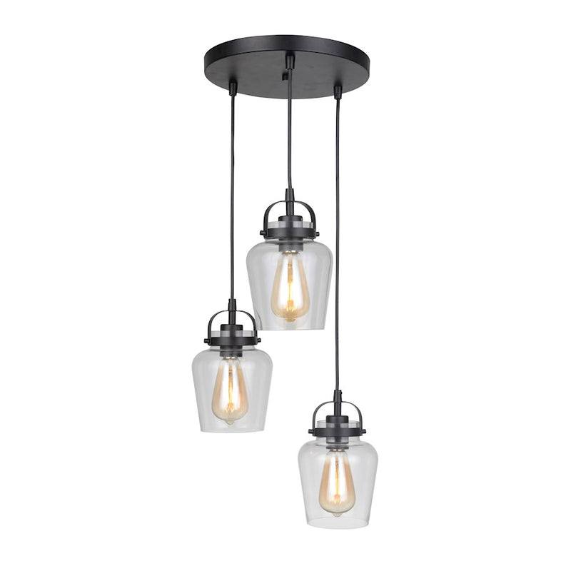 Craftmade Trystan 3 Light 14" Pendant