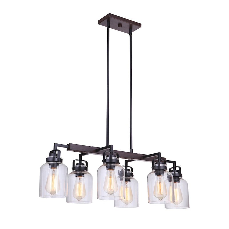 Craftmade Foxwood 6 Light Island Light