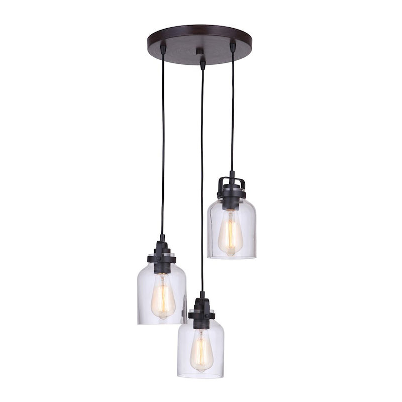 Craftmade Foxwood 3 Light Pendant
