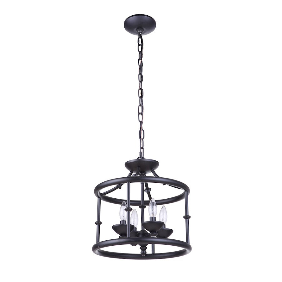 Craftmade Marlowe 4 Light Convertible Semi Flushmount