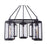 Craftmade Pyrmont 5 Light Outdoor Chandelier Oiled Bronze Gilded