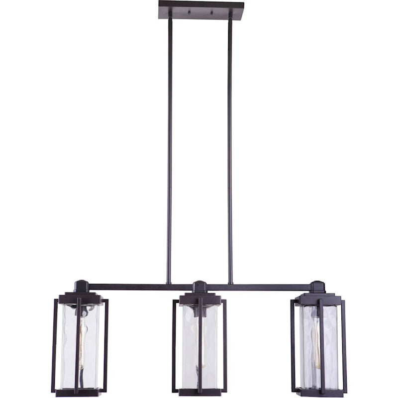 Craftmade Pyrmont 3 Light Outdoor Island Oiled Bronze Gilded