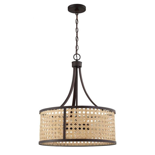 Craftmade Malaya 6 Light Pendant, Aged Bronze Brushed