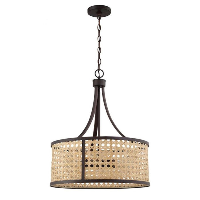 Craftmade Malaya 6 Light Pendant, Aged Bronze Brushed