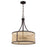 Craftmade Malaya 6 Light Pendant, Aged Bronze Brushed