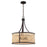 Craftmade Malaya 6 Light Pendant, Aged Bronze Brushed