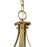 Craftmade Stanza 6 Light Pendant, Polished Nickel/Brass