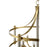 Craftmade Stanza 6 Light Pendant, Polished Nickel/Brass