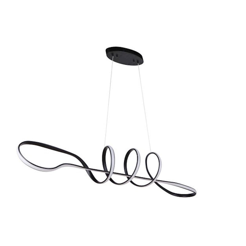 Craftmade Pulse Island Light, Flat Black