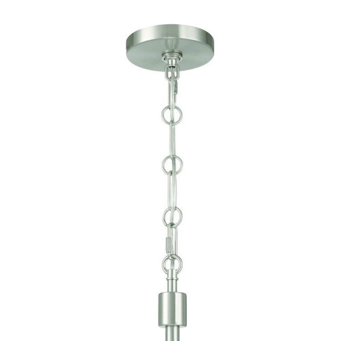 Craftmade Traci 8 Light Chandelier, Nickel