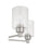 Craftmade Lyndsey 5 Light Chandelier, Nickel/Clear Textured