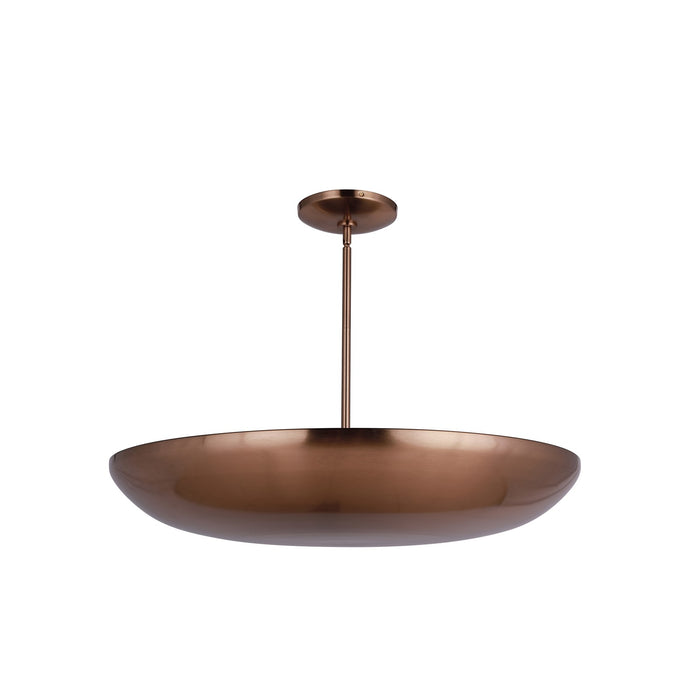 Craftmade Isabel 5 Light Semi-Flush, Satin Brass/Satin Brass - 60855-SB