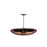 Craftmade Isabel 5 Light Semi-Flush, Satin Brass/Satin Brass